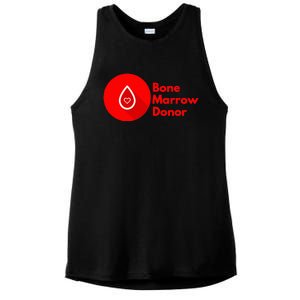 Bone Marrow Transplant Donor Ladies PosiCharge Tri-Blend Wicking Tank