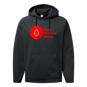 Bone Marrow Transplant Donor Performance Fleece Hoodie