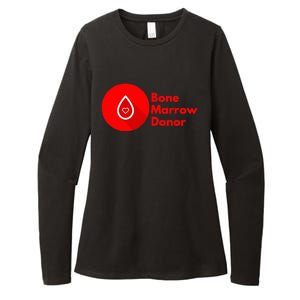 Bone Marrow Transplant Donor Womens CVC Long Sleeve Shirt