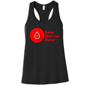 Bone Marrow Transplant Donor Women's Racerback Tank