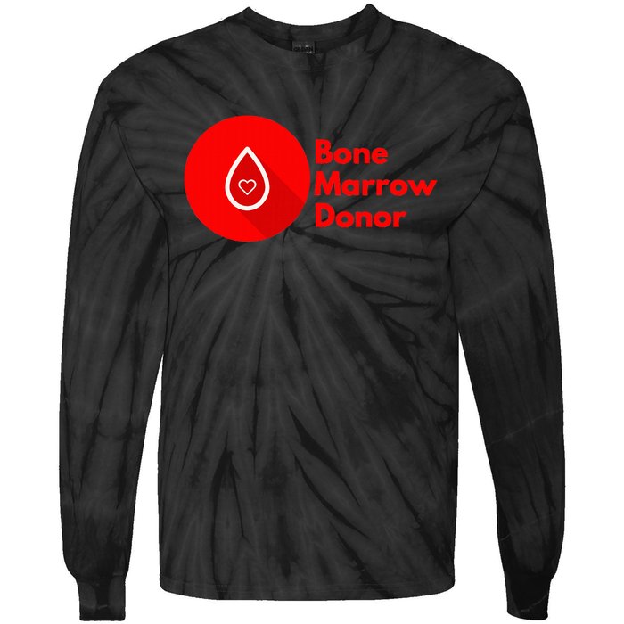 Bone Marrow Transplant Donor Tie-Dye Long Sleeve Shirt