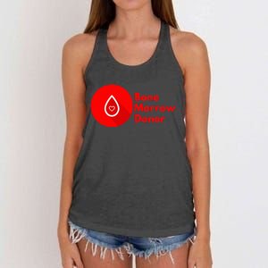 Bone Marrow Transplant Donor Women's Knotted Racerback Tank