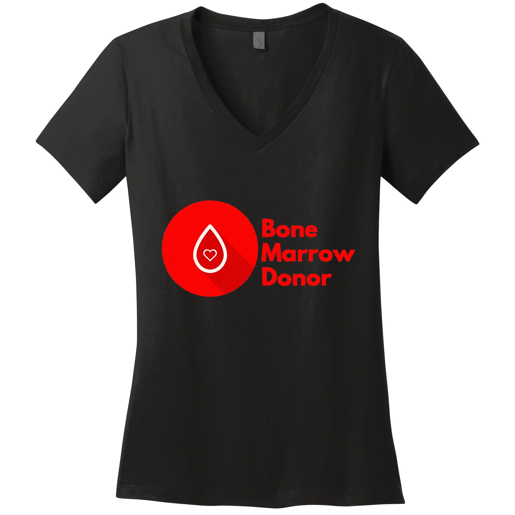 Bone Marrow Transplant Donor Women's V-Neck T-Shirt