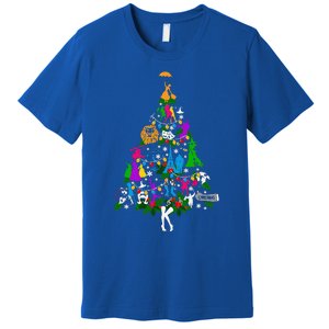 Broadway Musical Theater Christmas Tree Premium T-Shirt