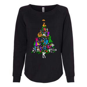 Broadway Musical Theatre Christmas Tree Womens California Wash Sweatshirt