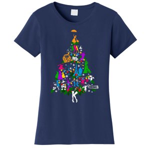 Broadway Musical Theatre Christmas Tree Women's T-Shirt