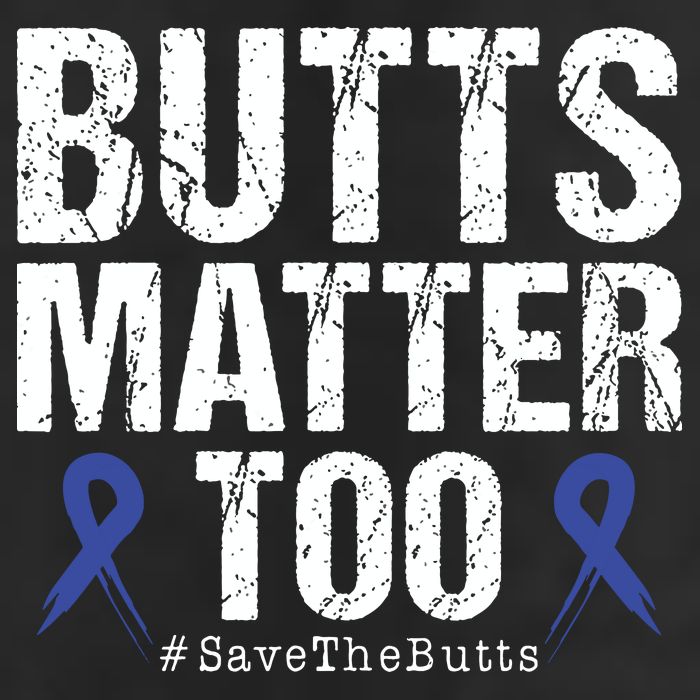 Butts Matter Too Save The Butts Colon Cancer Awareness 7 Panel Mesh Trucker Snapback Hat