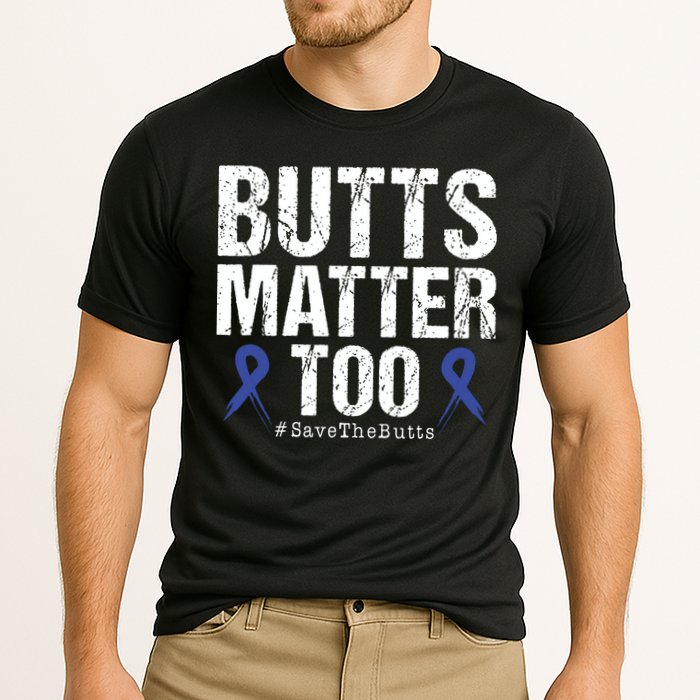 Butts Matter Too Save The Butts Colon Cancer Awareness Cooling Performance Crew T-Shirt