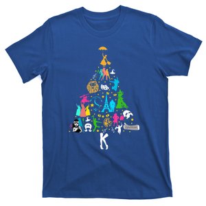 Broadway Musical Theatre Christmas Tree Funny Xmas Gift T-Shirt