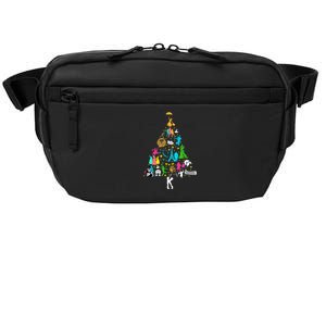 Broadway Musical Theatre Christmas Tree Funny Xmas Gift Crossbody Pack