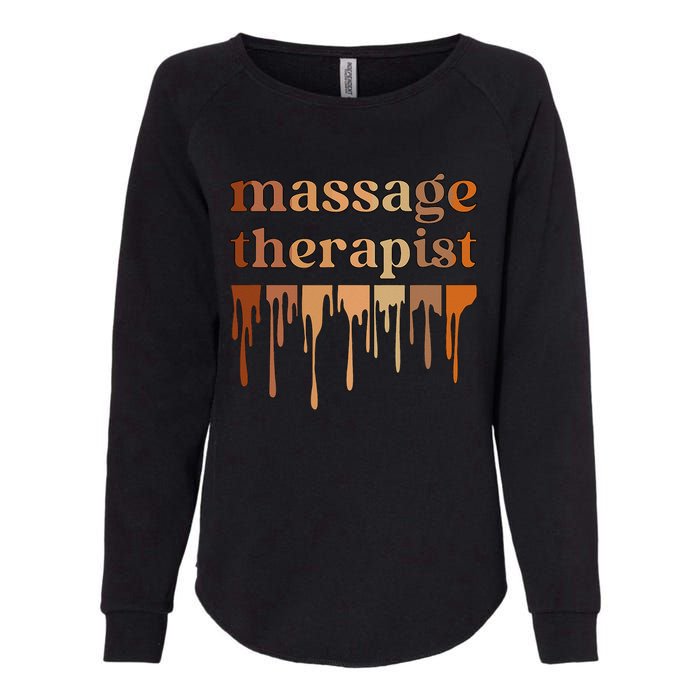 Black Massage Therapist African American Massage Therapy Womens California Wash Sweatshirt