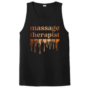 Black Massage Therapist African American Massage Therapy PosiCharge Competitor Tank