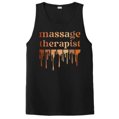 Black Massage Therapist African American Massage Therapy PosiCharge Competitor Tank