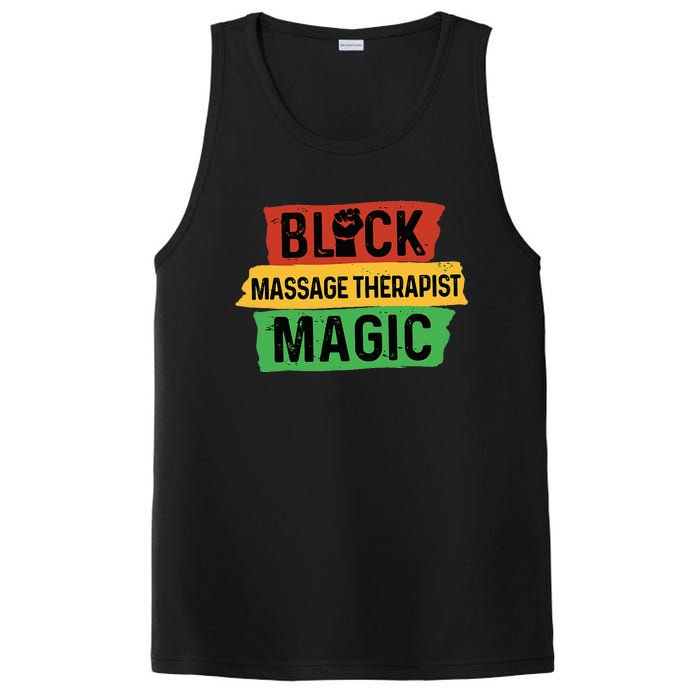 Black Massage Therapist Magic Afrocentric Massage Therapy PosiCharge Competitor Tank