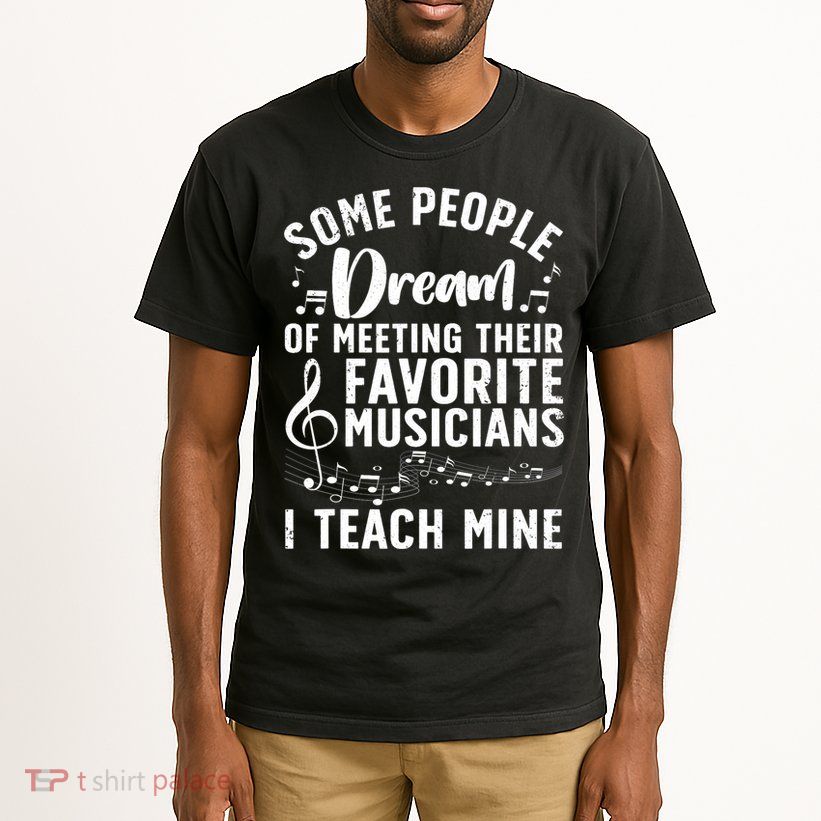 Best Music Teacher For Men Women Musician Band Piano Teacher Tall T-Shirt