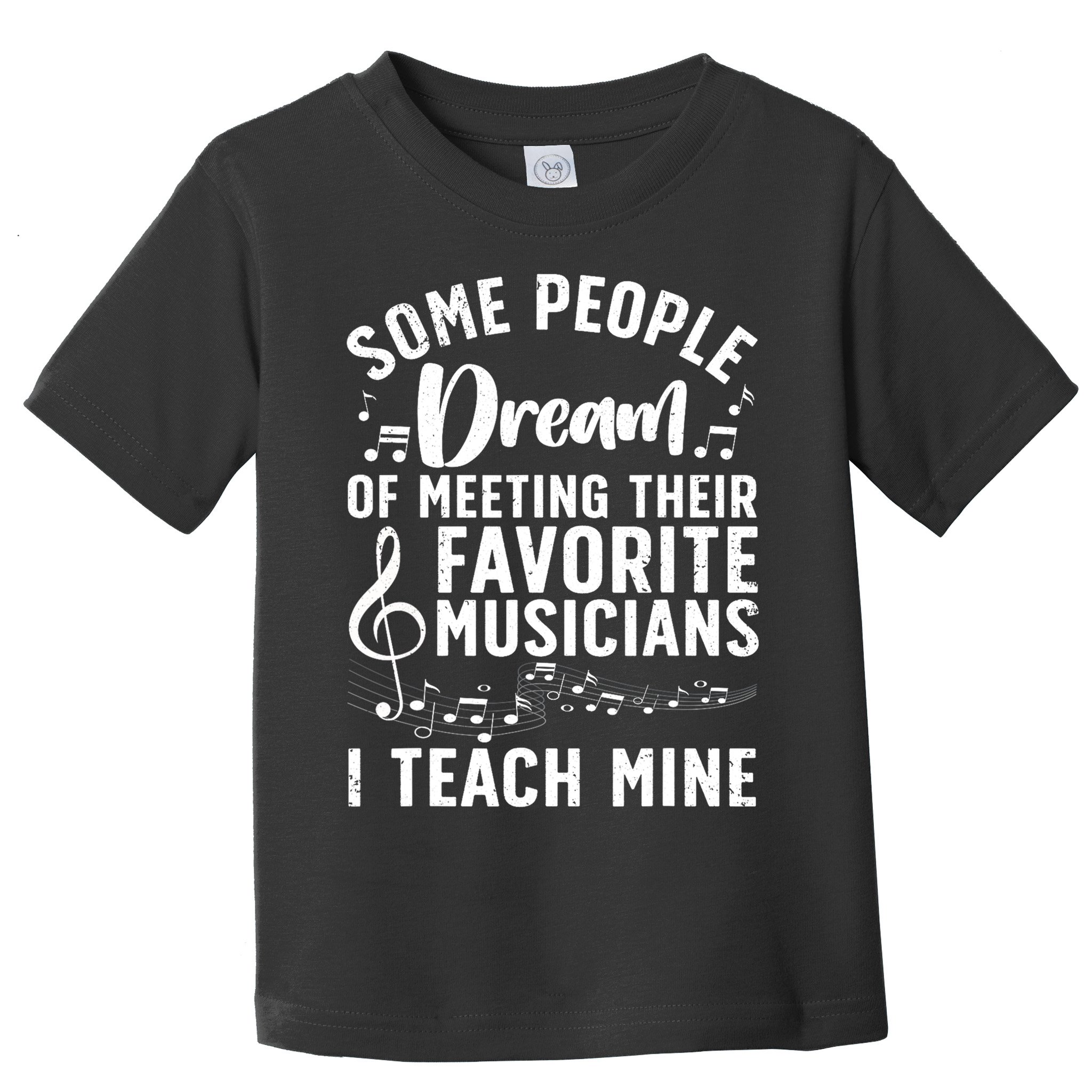 Best Music Teacher For Men Women Musician Band Piano Teacher Toddler T-Shirt