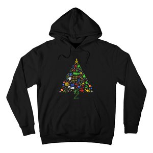 Broadway Musical Theatre Christmas Tree Hoodie