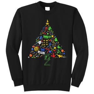 Broadway Musical Theatre Christmas Tree Sweatshirt