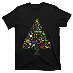 Broadway Musical Theatre Christmas Tree T-Shirt