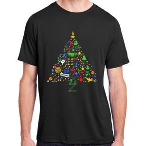 Broadway Musical Theatre Christmas Tree Adult ChromaSoft Performance T-Shirt