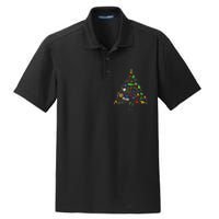 Broadway Musical Theatre Christmas Tree Dry Zone Grid Polo