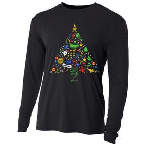 Broadway Musical Theatre Christmas Tree Cooling Performance Long Sleeve Crew