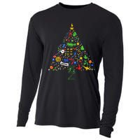 Broadway Musical Theatre Christmas Tree Cooling Performance Long Sleeve Crew