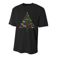 Broadway Musical Theatre Christmas Tree Youth Performance Sprint T-Shirt