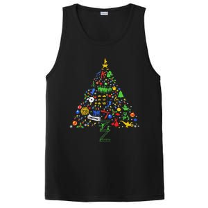 Broadway Musical Theatre Christmas Tree PosiCharge Competitor Tank