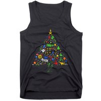 Broadway Musical Theatre Christmas Tree Tank Top