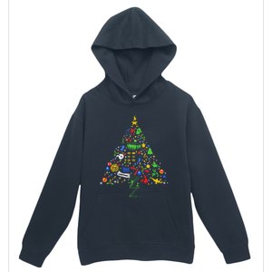 Broadway Musical Theatre Christmas Tree Urban Pullover Hoodie