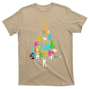 Broadway Musical Theatre Christmas Tree Funny Xmas Classic T-Shirt