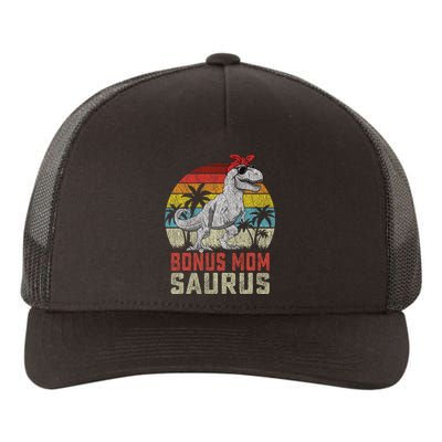 Bonus Momsaurus T Rex Dinosaur Bonus Mom Saurus Family Yupoong Adult 5-Panel Trucker Hat