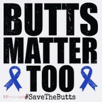 Butts Matter Too Save The Butts Colon Cancer Awareness Cooling Performance Long Sleeve Crew