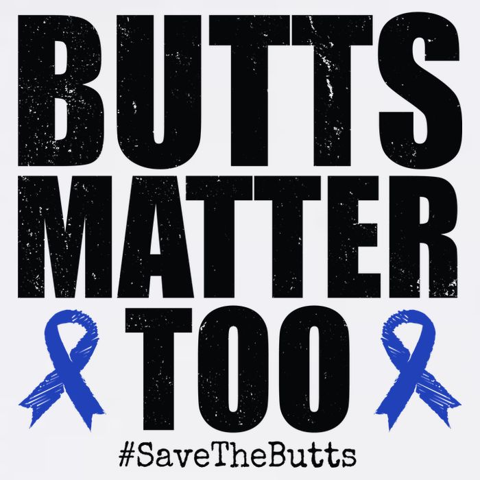 Butts Matter Too Save The Butts Colon Cancer Awareness Trucker Hat