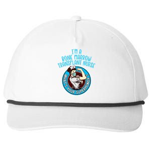 Bone Marrow Transplant Nurse Cute Gift For Women Nursing Apparel Gift Snapback Five-Panel Rope Hat