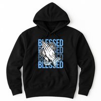 Blessed Matching To Shoe 1 UNC Toe Hoodie