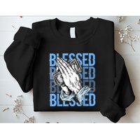 Blessed Matching To Shoe 1 UNC Toe Sweatshirt