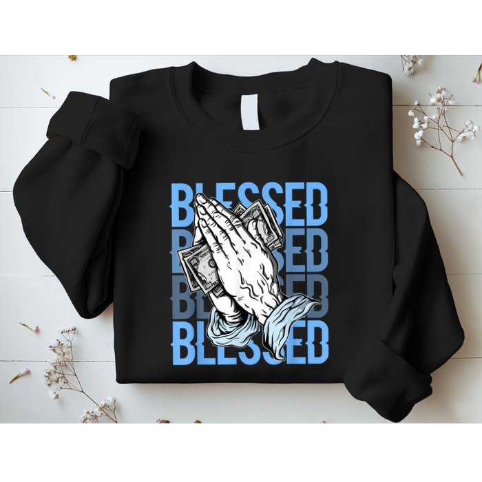 Blessed Matching To Shoe 1 UNC Toe Sweatshirt