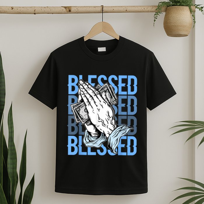 Blessed Matching To Shoe 1 UNC Toe T-Shirt