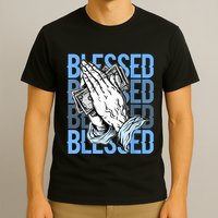 Blessed Matching To Shoe 1 UNC Toe T-Shirt