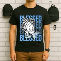 Blessed Matching To Shoe 1 UNC Toe T-Shirt