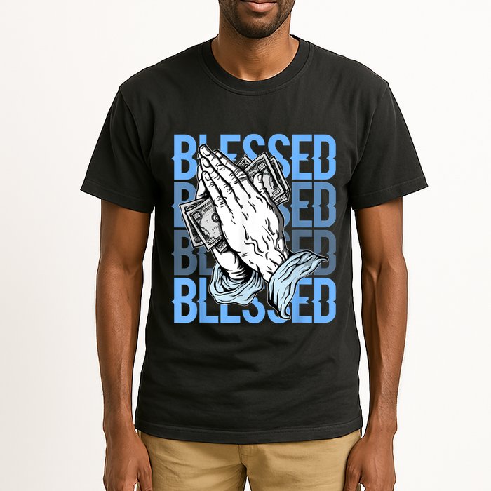 Blessed Matching To Shoe 1 UNC Toe Tall T-Shirt