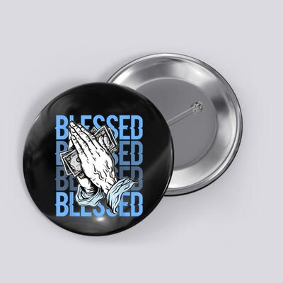 Blessed Matching To Shoe 1 UNC Toe Button