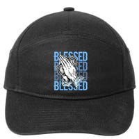 Blessed Matching To Shoe 1 UNC Toe 7-Panel Snapback Hat