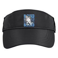 Blessed Matching To Shoe 1 UNC Toe Adult Drive Performance Visor