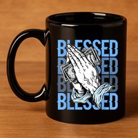 Blessed Matching To Shoe 1 UNC Toe 11oz C Handle Ceramic Mug