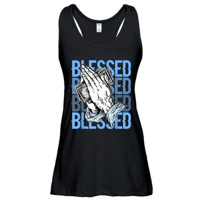 Blessed Matching To Shoe 1 UNC Toe Ladies Essential Flowy Tank