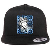 Blessed Matching To Shoe 1 UNC Toe Flatbill Hat