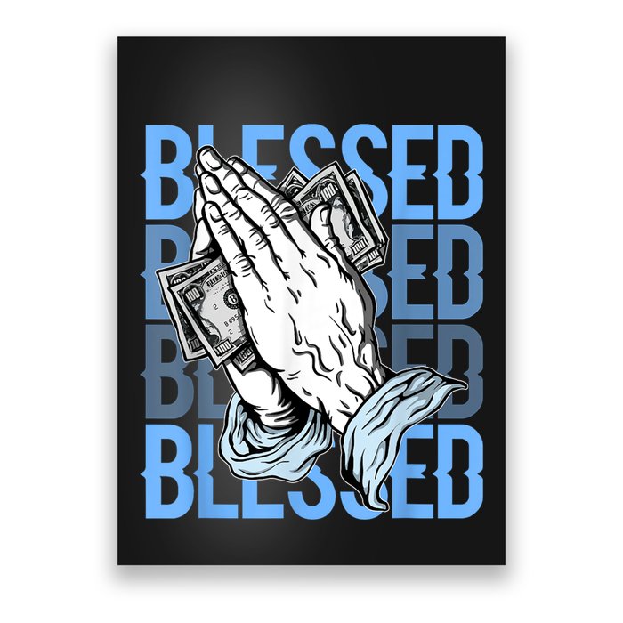 Blessed Matching To Shoe 1 UNC Toe Poster
